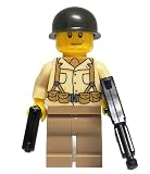 American Soldier (WWII) - miniBIGS Custom Minifigure