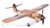Brand New 4 Channel RC RTF EP 35 Aerobatic Barracuda Scale Remote Control Plane (Brown)