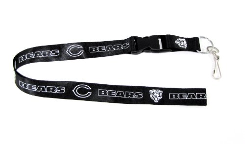 NFL Chicago Bears Lanyard, Blackout