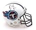 GAI Authentic Vince Young Autograph Tennessee Titans Mini Helmet w/ Display Case