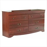 Vintage Triple Dresser in Classic Cherry