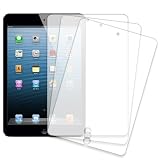 Mpero 3 Pack of Clear Screen Protectors for Apple iPad mini