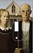 Grant Wood American Gothic Decorative Switchplate Cover