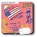 Londons Times Famous People Places Books Cartoons - American Graffiti - Mouse Pads