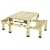 TP Forest Deluxe Picnic Table Sandpit