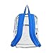 Eastsport Backpack, Clear/Blue, One Size