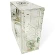 Clear Acrylic ATX PC Gaming Case & 4x80mm Blue LED Fans