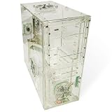 Clear Acrylic ATX PC Gaming Case & 4x80mm Blue LED Fans