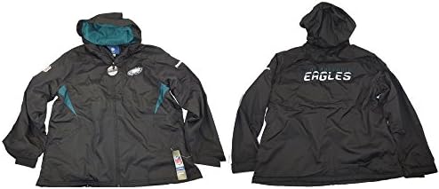 PHILADELPHIA EAGLES NFL Authentic 2011 Midweight Reebok Sideline Jacket with Hood (Extra Large - XL)