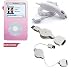 Pink Cover Skin Silicone Case for Apple Ipod Video 60GB + White Car Charger for Apple Ipod Video + White Data Cable for Apple Ipod Video