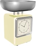 Wesco - Scales with Clock - Almond