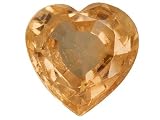 MIN .50CT 5X5MM HEART SHAPE SPESSARTITE GARNET FROM NIGERIA