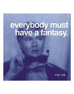 ポスター アンディ ウォーホル Everybody must have a fantasy