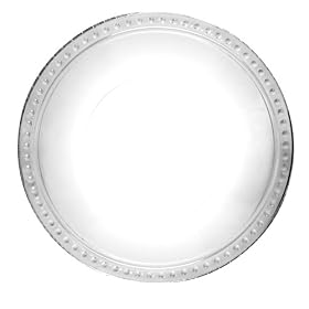 Anchor Hocking Olivia 10-Inch Service Platter Charger - 6 Pack by Anchor Hocking