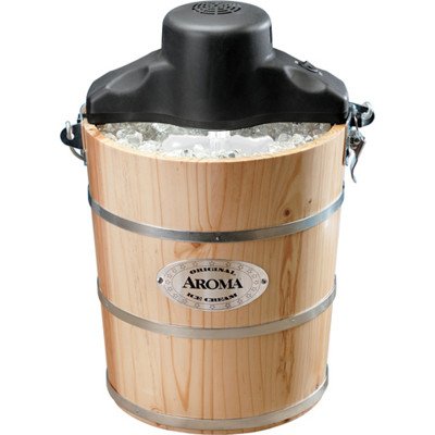 Aroma 6-Qt. Traditional Ice Cream Maker Aroma 6-Qt. Traditional Ice Cream Maker
