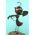 Deko Ameise "Bodo" Gartendeko, Figur, Rostoptik der flei�ige