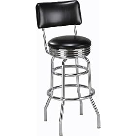 Click here to buy Retro Style Swivel Diner Stools by Furniture.
