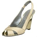 Via Spiga Women's Crysalis Slingback Wedge,Natural,9 M US