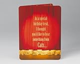 Cats on Stage Birthday Card