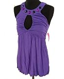 Justsweet Drop Shoulder Tunic with Sequins