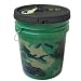 Accuform Signs PRC210YL Blockade 5-Gallon Plastic Chain Bucket, 100' Length, Yellow