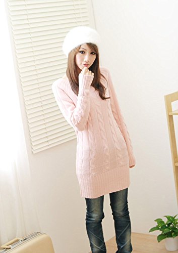 formanism タイト カジュアル ラウンドネック ニットワンピース レディース