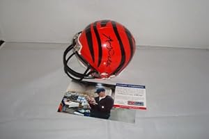 Andy Dalton Signed Cincinnati Bengals Riddell Mini Helmet, PSA/DNA COA
