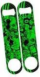 Football Collage Neon Kolorcoat Speed Opener - Green