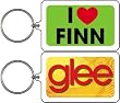 Glee " I Heart Finn" Luctie Keychain