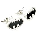 Black and Silver Batman Cufflinks