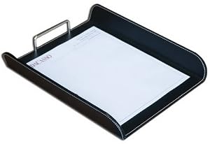 Eco-Friendly Leather Letter Tray