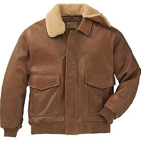 Mens Cabela's Glider Flight Jacket Regular - MOCHA (L) by  