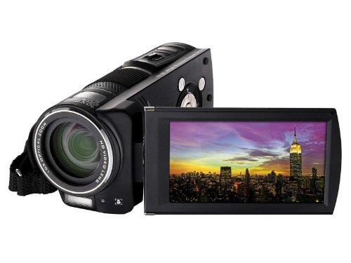 Easypix DVX 1035 Premium Camcorder ( 8,9 cm (3,5 Zoll), Touchscreen Display, 10-fach opt. Zoom, Flash MB, Full-HD) schwarz