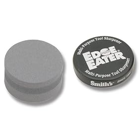 Click here to buy Smith's Round Garden Tool Axe Mower Blade Sharpener.