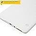 ArmorSuit MilitaryShield - Samsung Galaxy Tab S 8.4 Screen Protector + White Carbon Fiber Full Body Skin Protector / Front Anti-Bubble Ultra HD - Extreme Clarity & Touch Responsive Shield with Lifetime Replacement Warranty