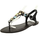 Wild Diva Womens Leann-09 Thong Sandal