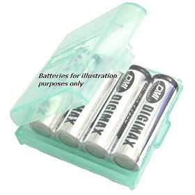 EXTREME Tough Storage Case for 4 AA/AAA batteries EXCLUSIVE NEW LOW PRICE ! PROTECT & STORE YOUR BATTERIES