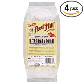 Bob's Red Mill Flour Barley Flour, 20-ounces (Pack of4)