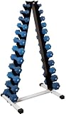 12 Pair Neoprene Dumbbell & Rack