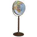 Ocean Floor Globe - Treasury Blue (12")