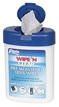 Wipe 'N Clear Lens Wipes Dispenser with 30 Pre-Moistened Wipes