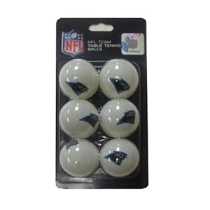 NFL Carolina Panthers Franklin Table Tennis Balls 6 pack NFL Carolina Panthers Franklin Table Tennis Balls 6 pack
