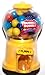 Novelty Mini 4 Inch Tall Dubble Bubble Gumball Dispenser, Yellow (1 Each)