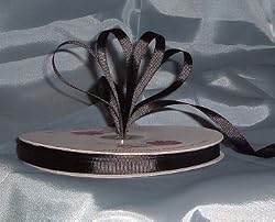 Grosgrain Ribbon 3/8" - 50 Yards (150 FT) - Black - Sewing - Craft - Wedding Favors
