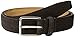 Cole Haan Men's 30mm Suede Feather Edge Belt with Harness Buckle