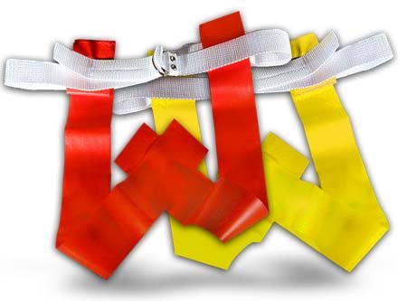 Yellow Flag Football Belts flag football flags. Yellow Flag Football Belts