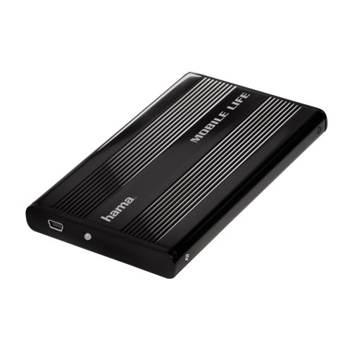Hama 6,4 cm (2,5 Zoll) SATA-USB 2.0 Festplattengehäuse 