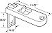 Prime-Line F 2788 Window Tilt Latch, White Plastic (1 Set)