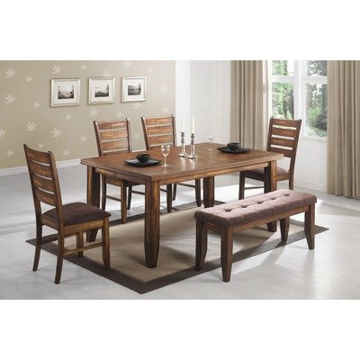 Corrigan 6 Piece Dining Antique Oak