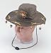 Australian Hat with imitation hanging corks. Adult one size. Colour Green.